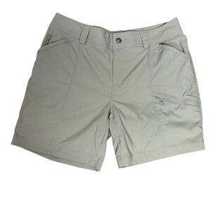 Duluth Trading Co. Dry on the Fly 7" Khaki Stretch Short, Smokey Tan, 12